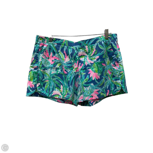 Shorts Designer By Lilly Pulitzer In Floral Print, Size: 12