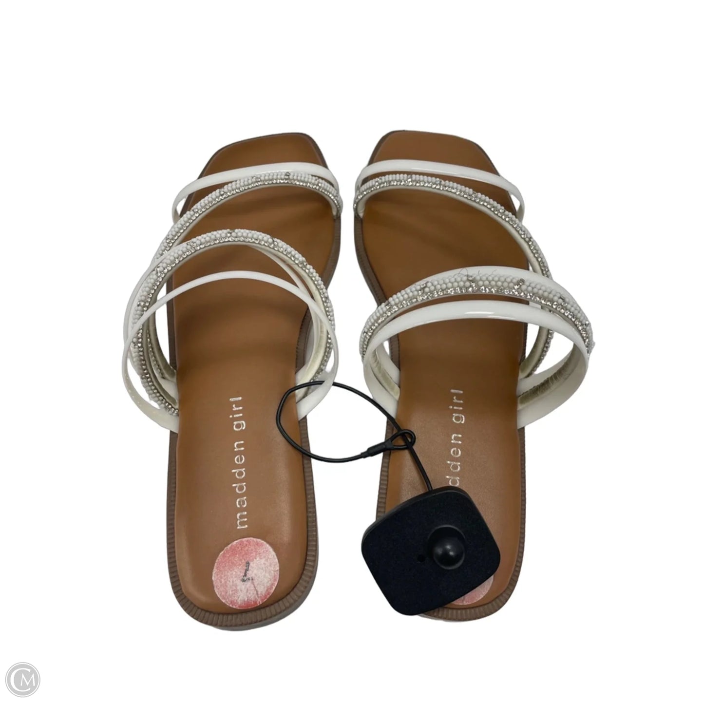 Sandals Flats By Madden Girl In White, Size: 7