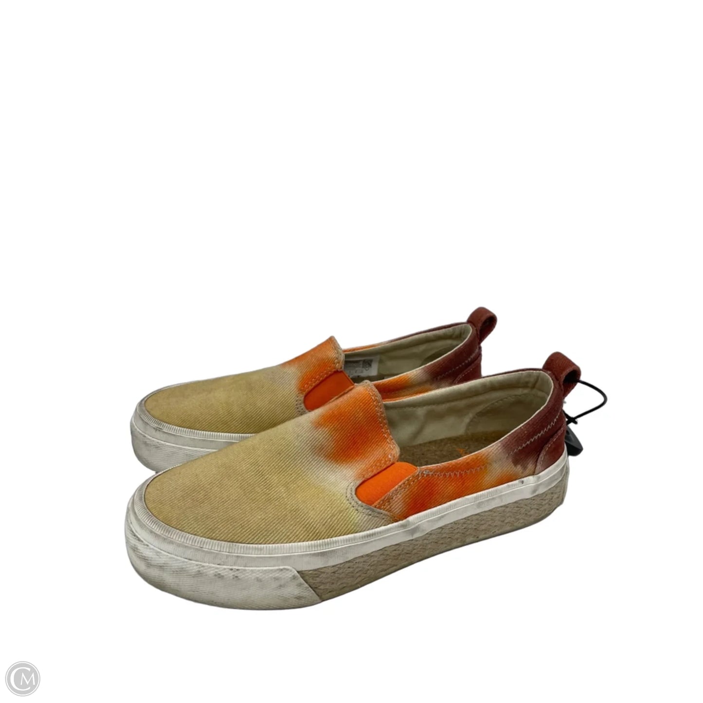 Shoes Flats By Sperry In Orange & Yellow, Size: 7.5