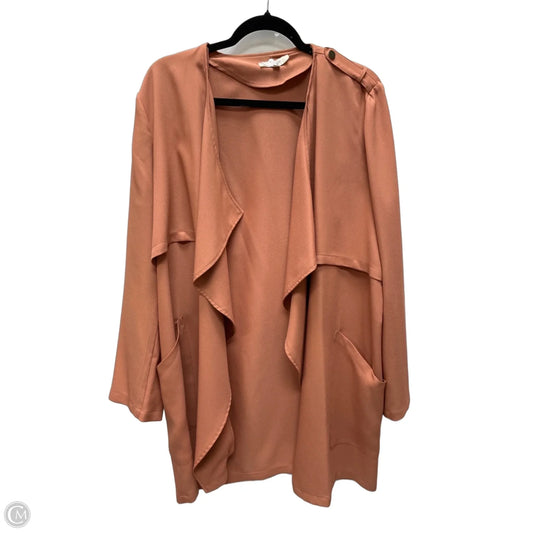 Cardigan By Umgee In Peach, Size: L