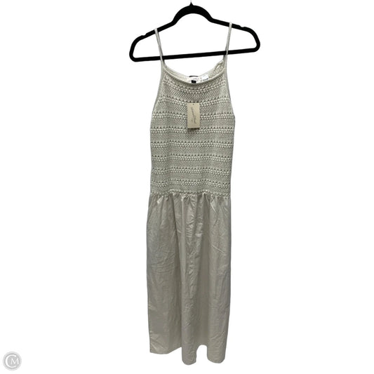 Dress Casual Midi By Universal Thread In Tan, Size: L