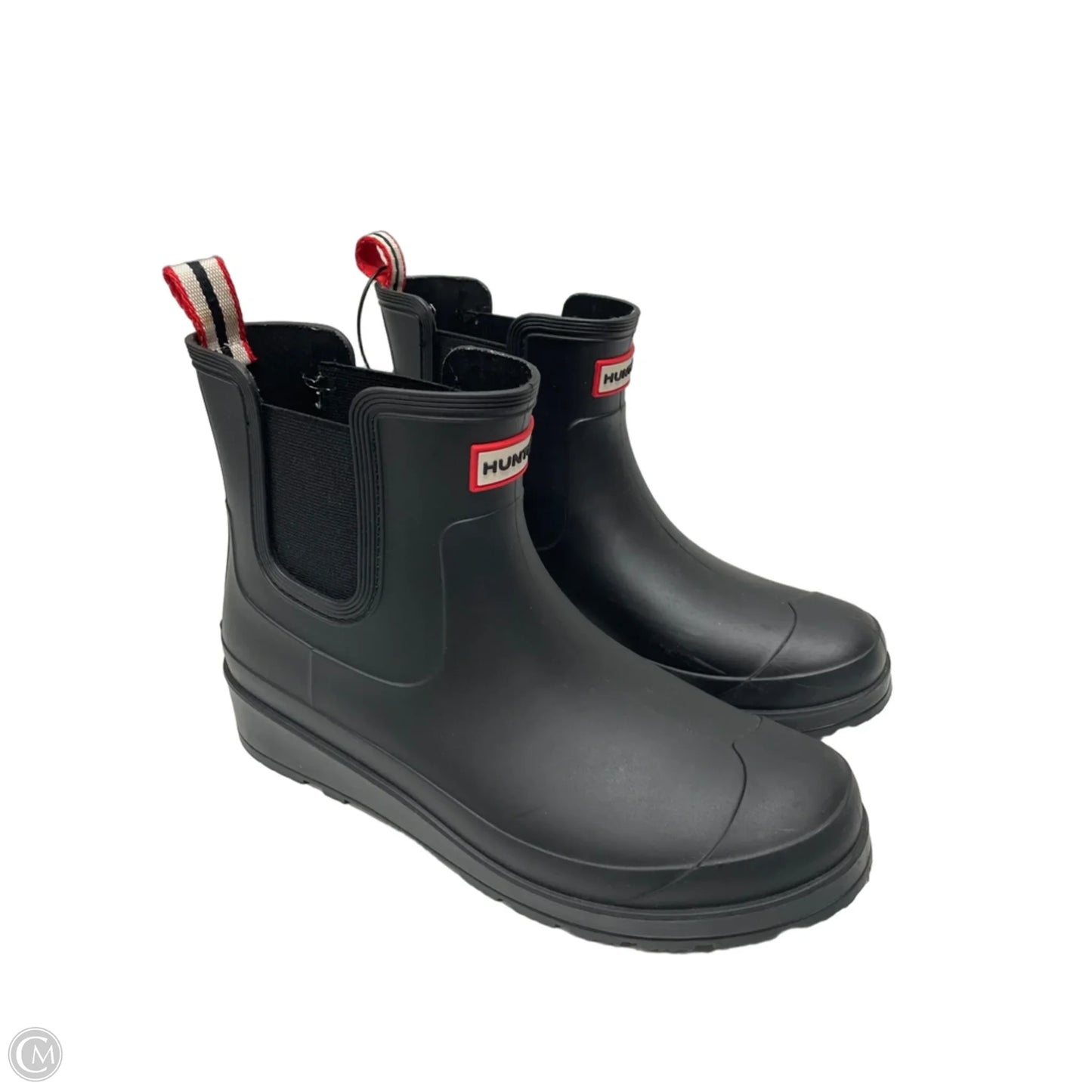 Boots Rain By Hunter In Black, Size: 9