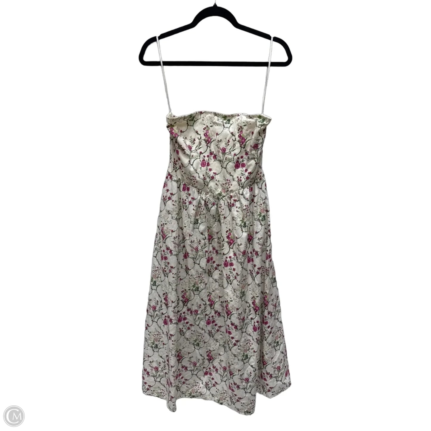 Dress Casual Midi By Jessica Simpson In Floral Print, Size: M