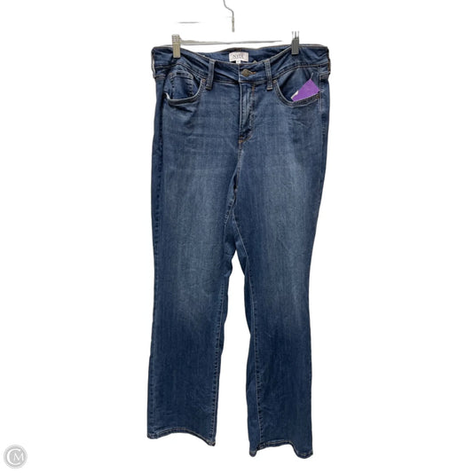 Jeans Straight By Not Your Daughters Jeans In Blue Denim, Size: 12l