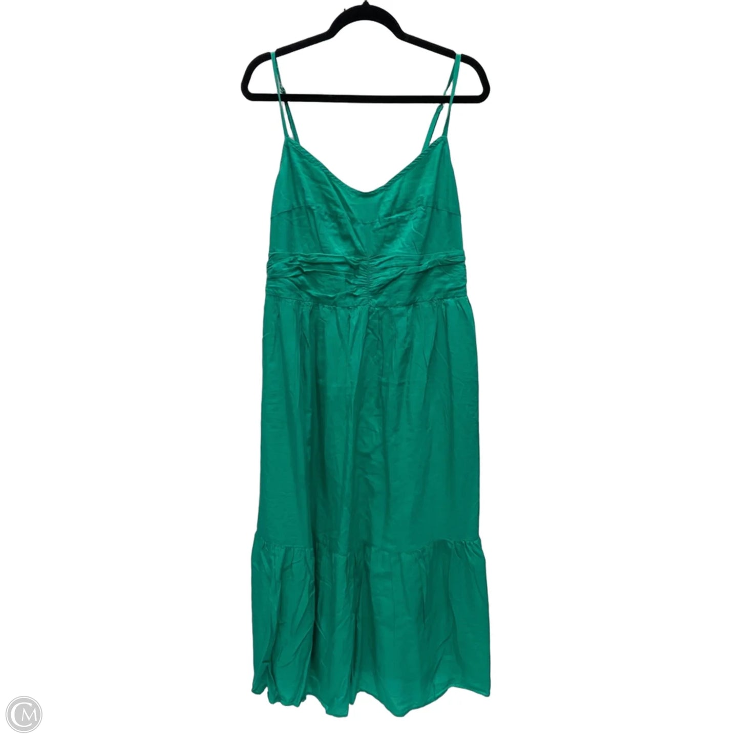 Dress Casual Midi By Universal Thread In Green, Size: 2x