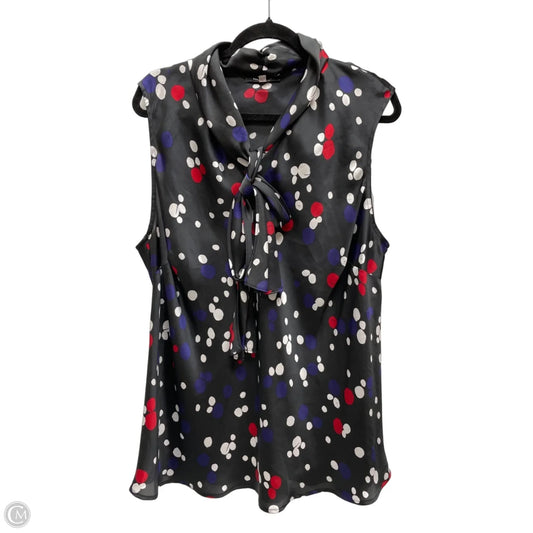 Top Sleeveless By Nine West Apparel In Black, Size: 3x