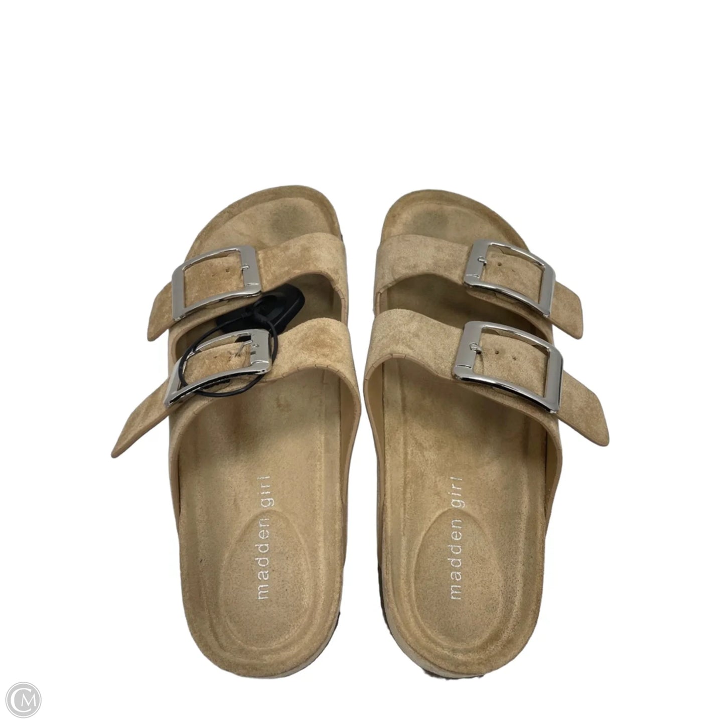 Sandals Flats By Madden Girl In Tan, Size: 7.5