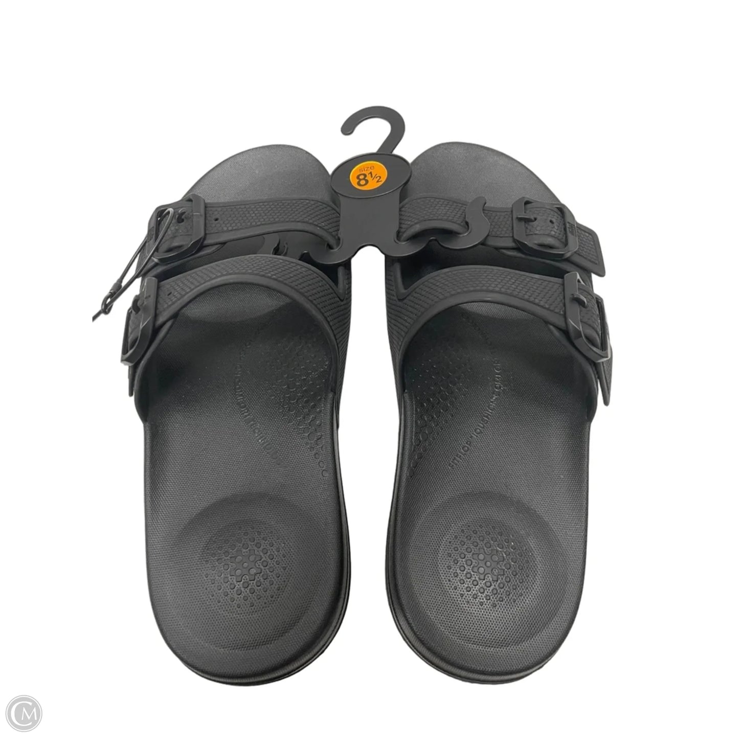 Sandals Flats By Fitflop In Black, Size: 8.5