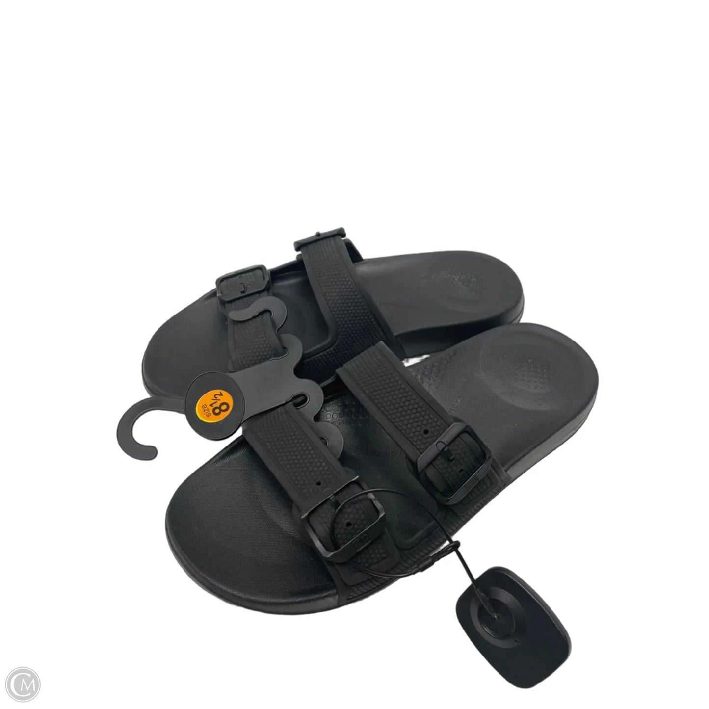 Sandals Flats By Fitflop In Black, Size: 8.5