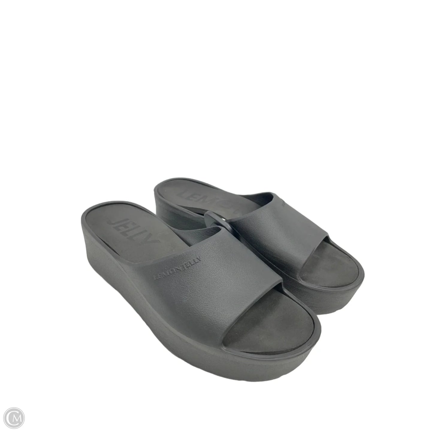 Sandals Heels Platform By lemon jelly In Black, Size: 8.5