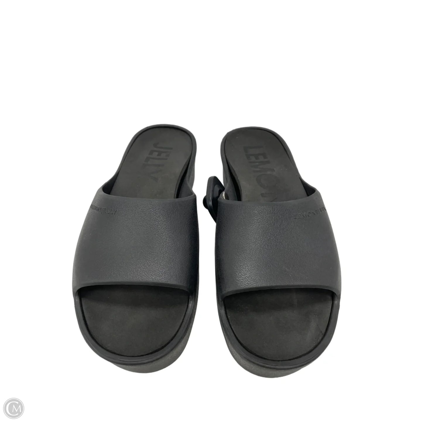 Sandals Heels Platform By lemon jelly In Black, Size: 8.5