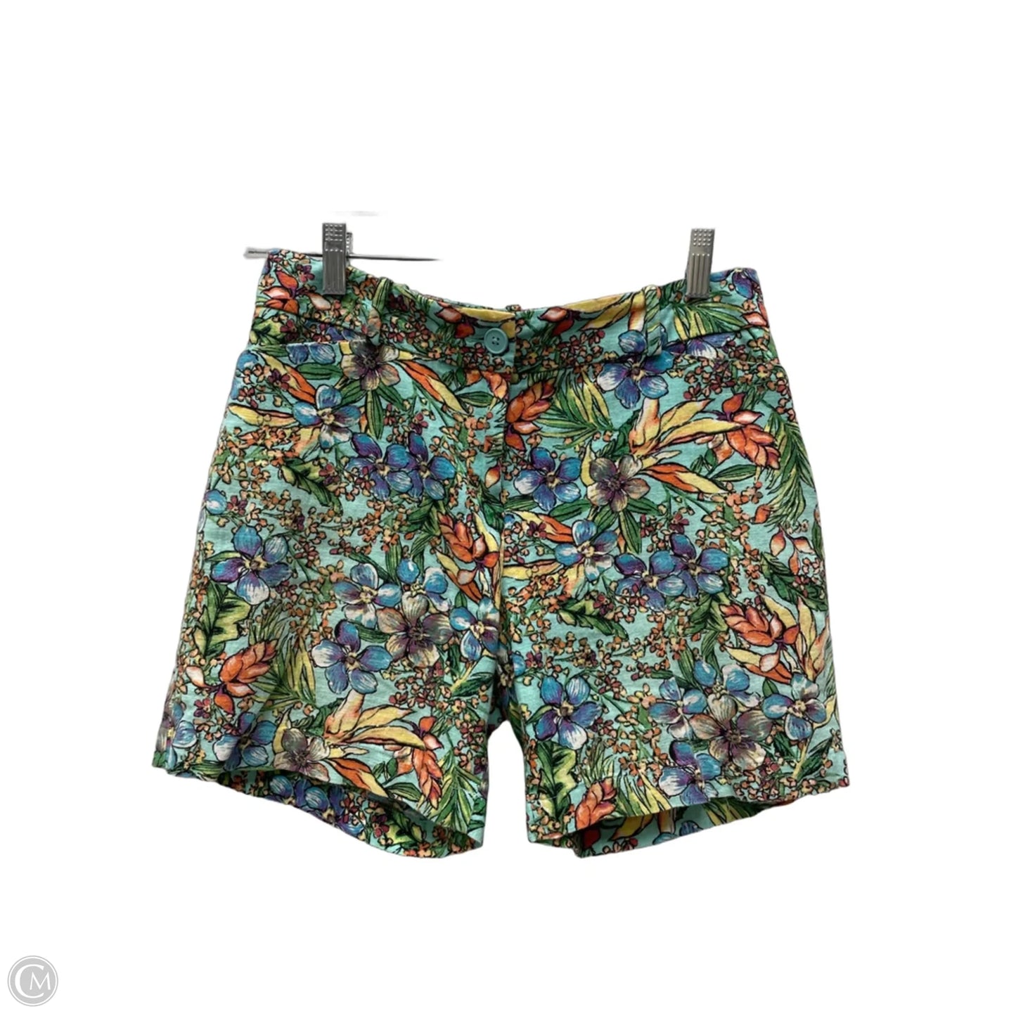 Shorts By Talbots In Floral Print, Size: 4p