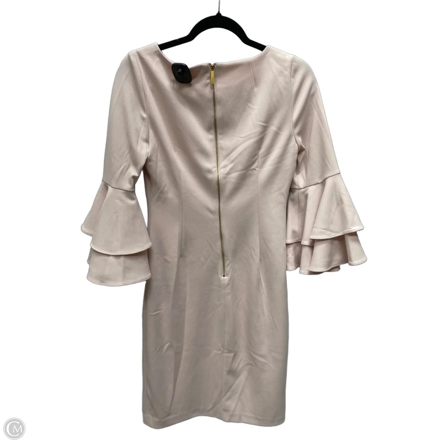 Dress Work By Calvin Klein In Pink, Size: S