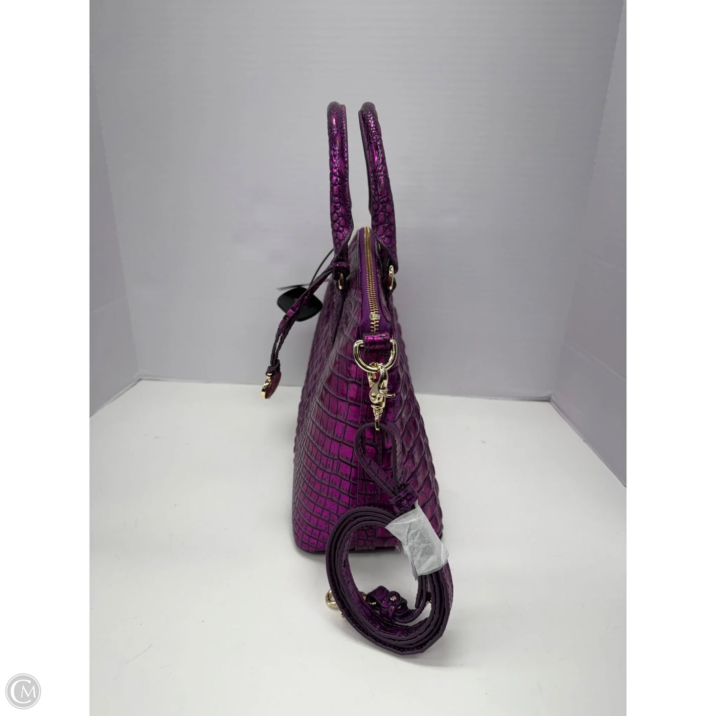 Handbag Designer By Brahmin, Size: Large