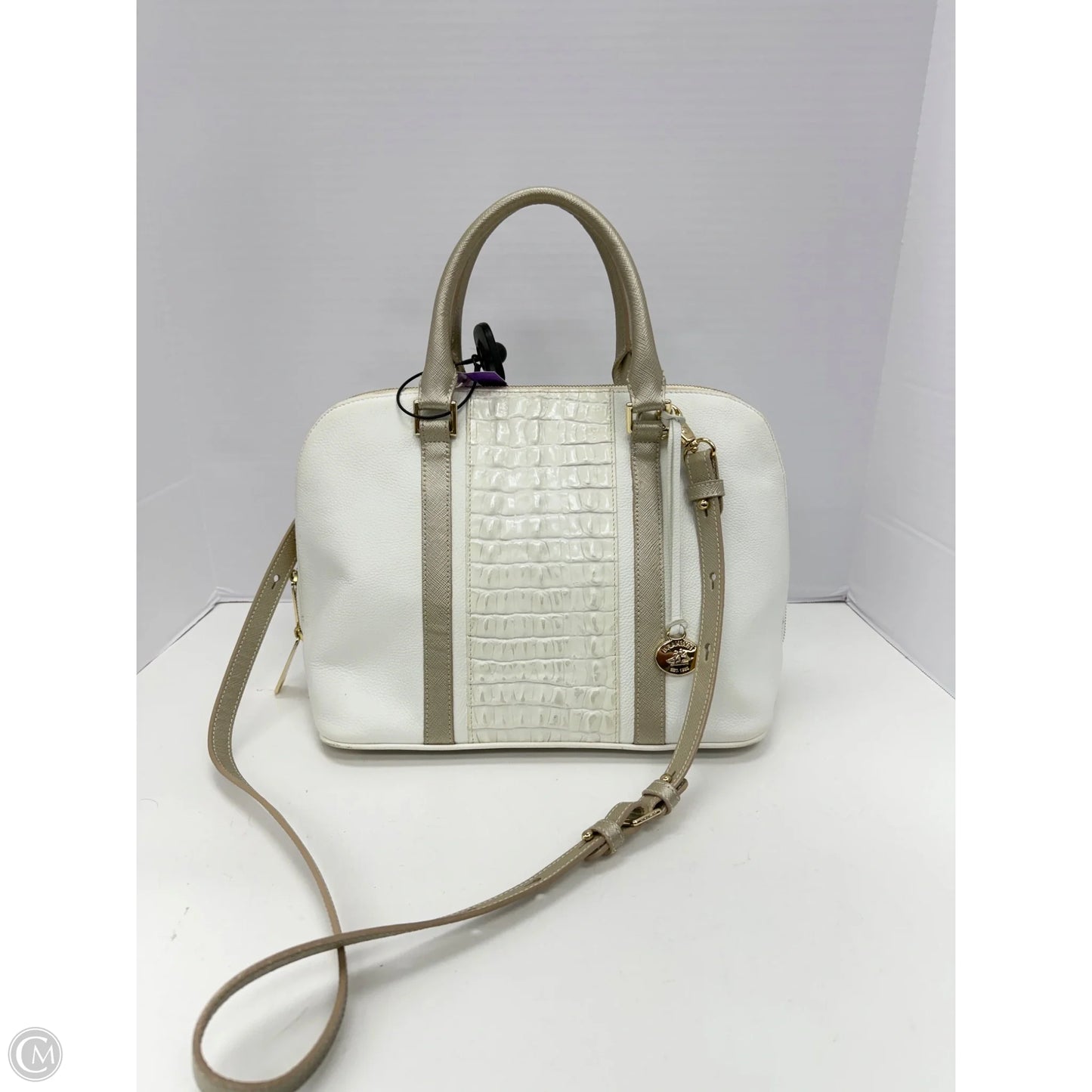 Handbag Designer By Brahmin, Size: Medium