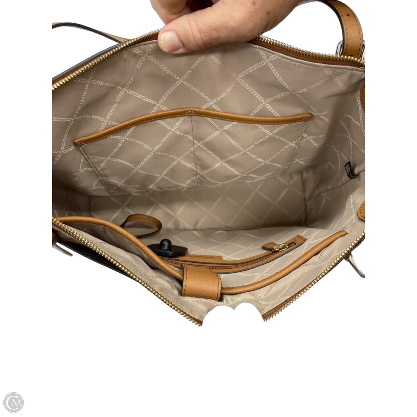 Handbag Designer By Michael Kors, Size: Large