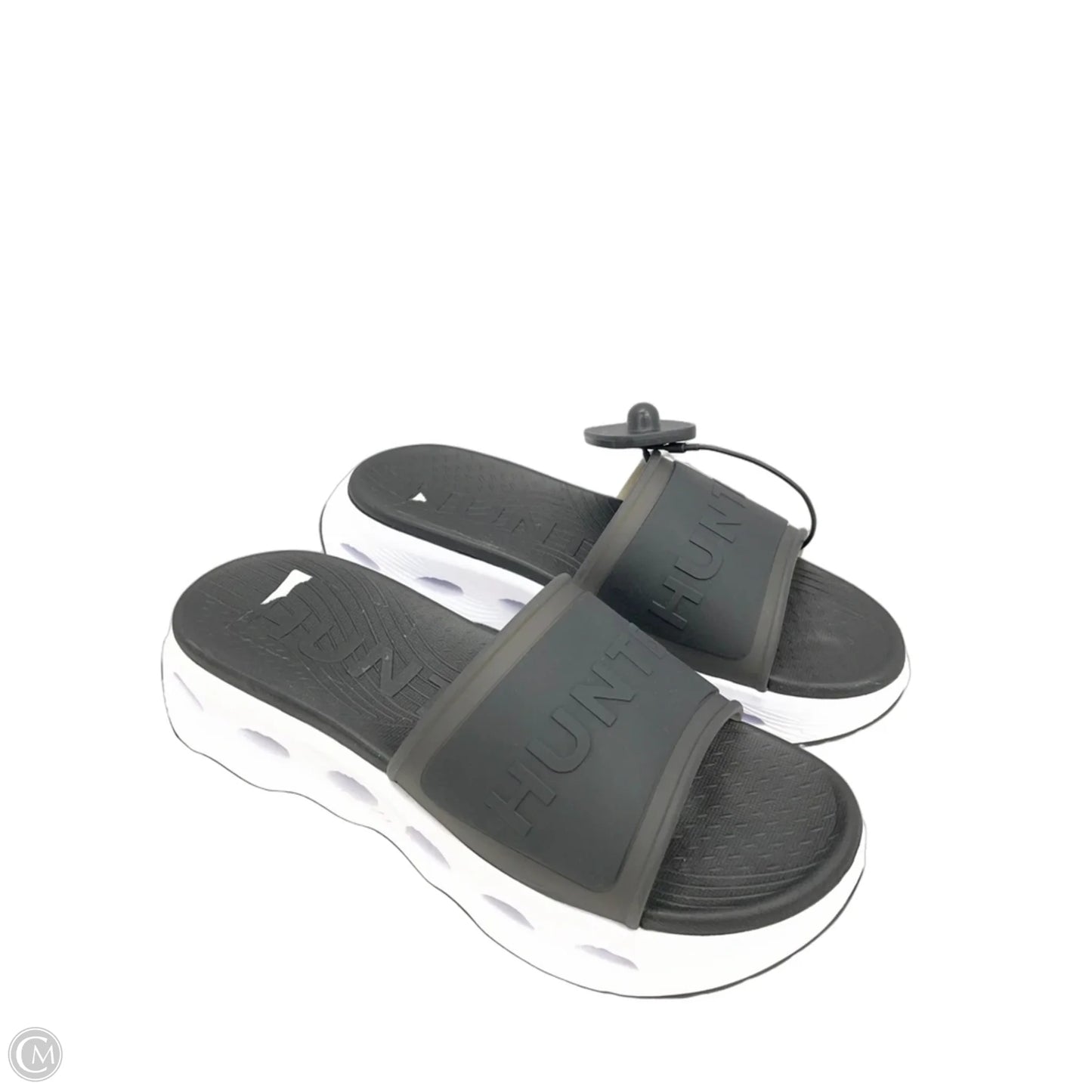 Sandals Sport By Hunter In Black & White, Size: 6