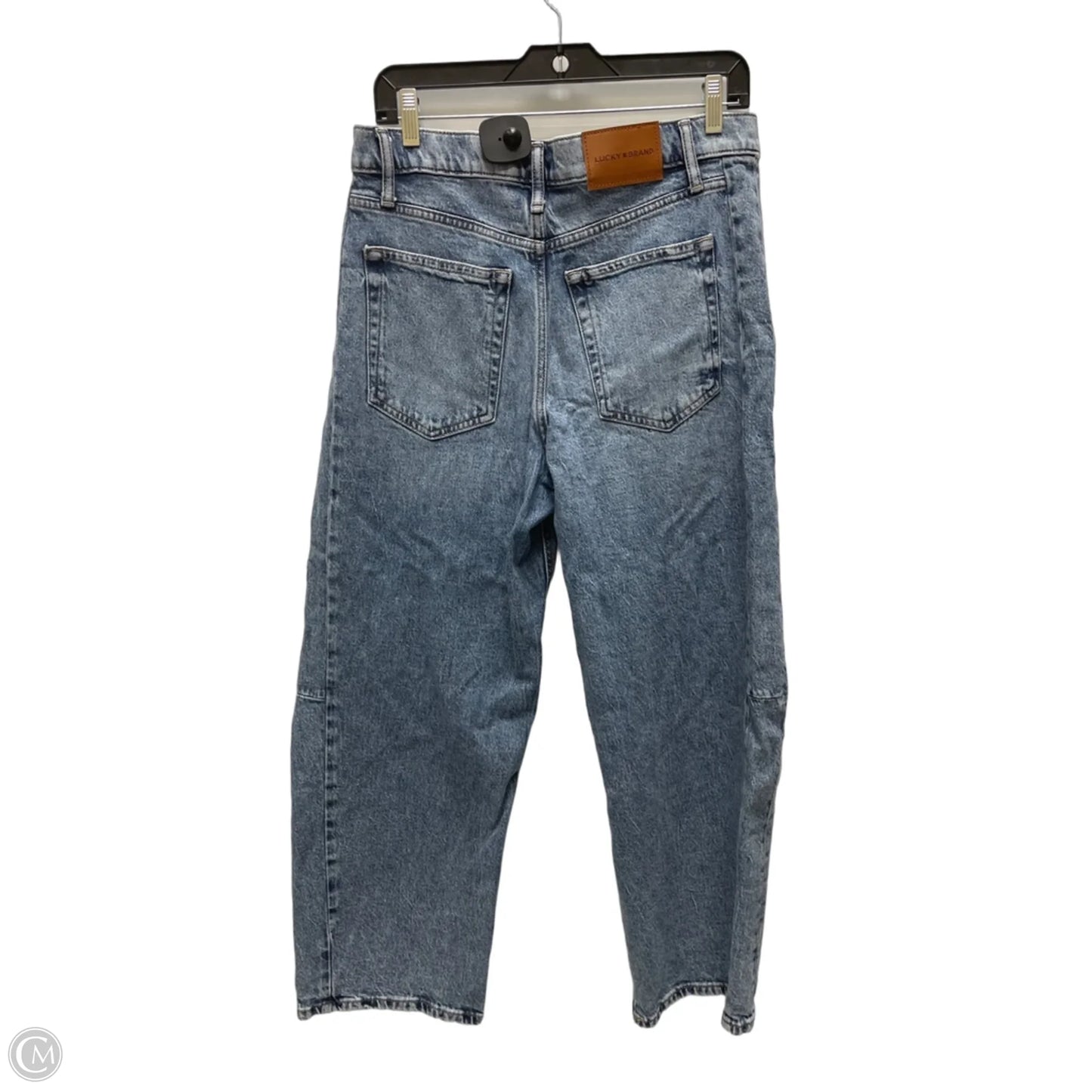 Jeans Straight By Lucky Brand In Blue Denim, Size: 6