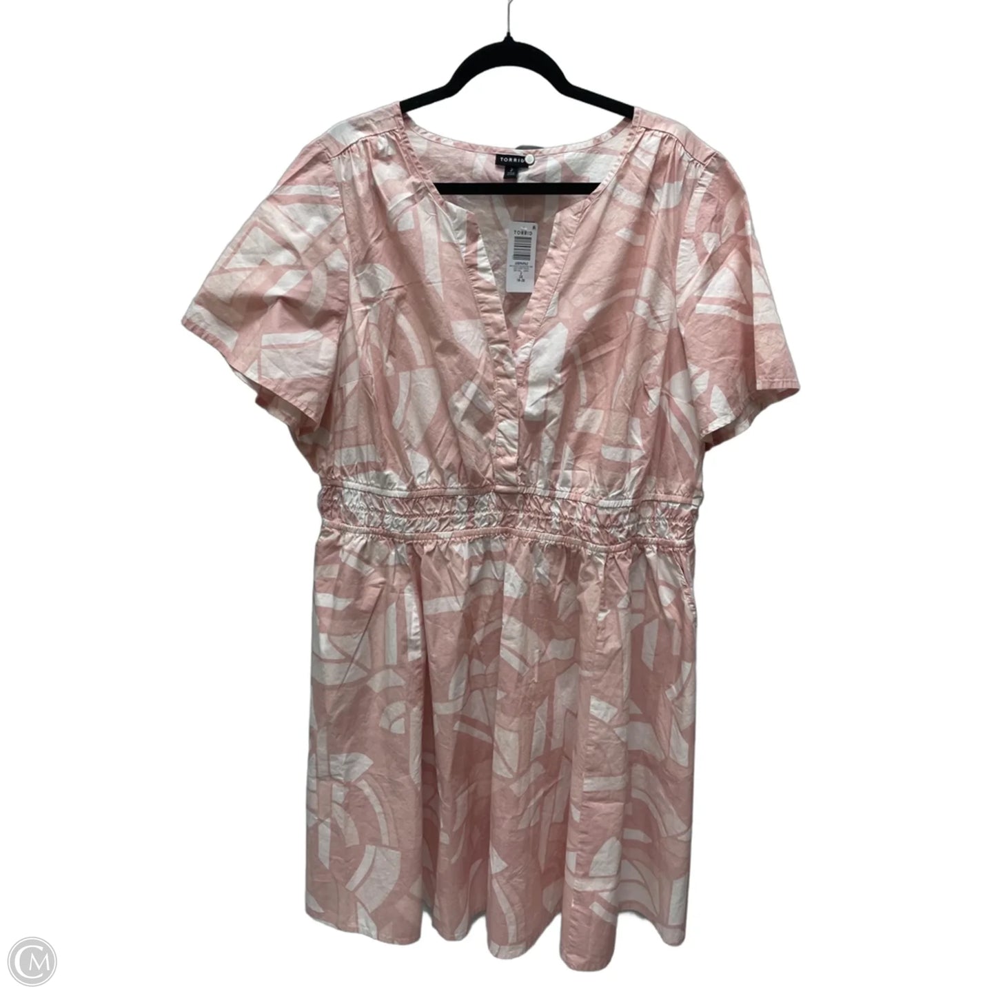 Dress Casual Short By Torrid In Geometric Pattern, Size: 2x