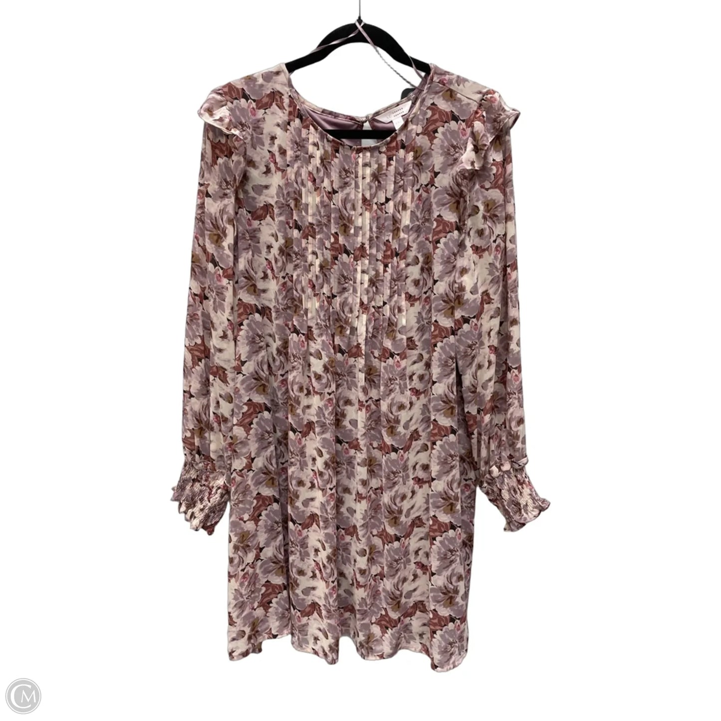 Dress Casual Short By Lc Lauren Conrad In Floral Print, Size: 2x