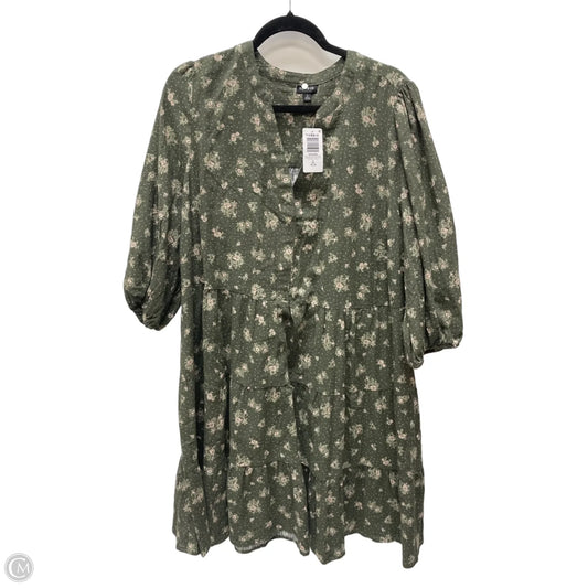 Dress Casual Short By Torrid In Floral Print, Size: 2x