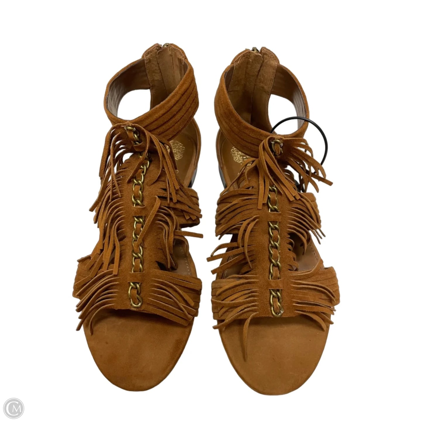 Sandals Flats By Vince Camuto In Brown, Size: 8.5