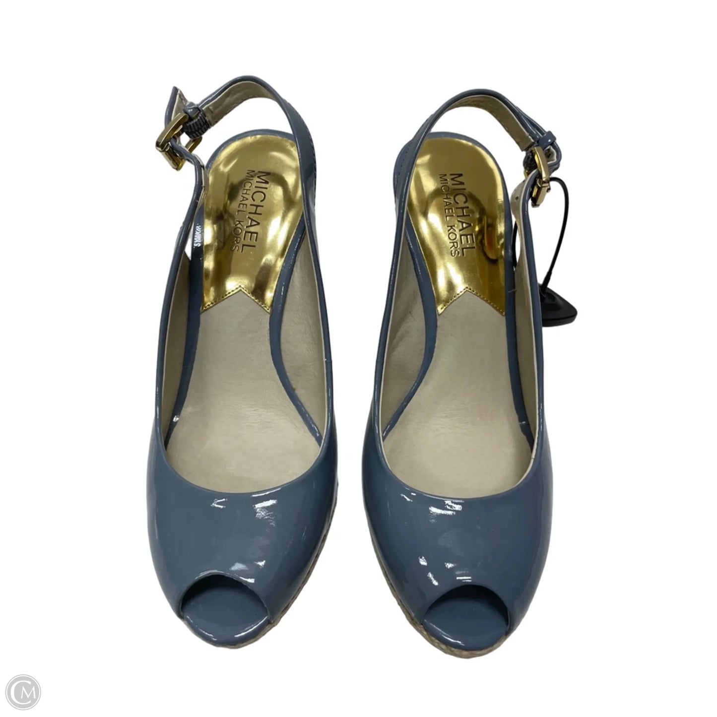 Sandals Designer By Michael Kors In Blue, Size: 7.5