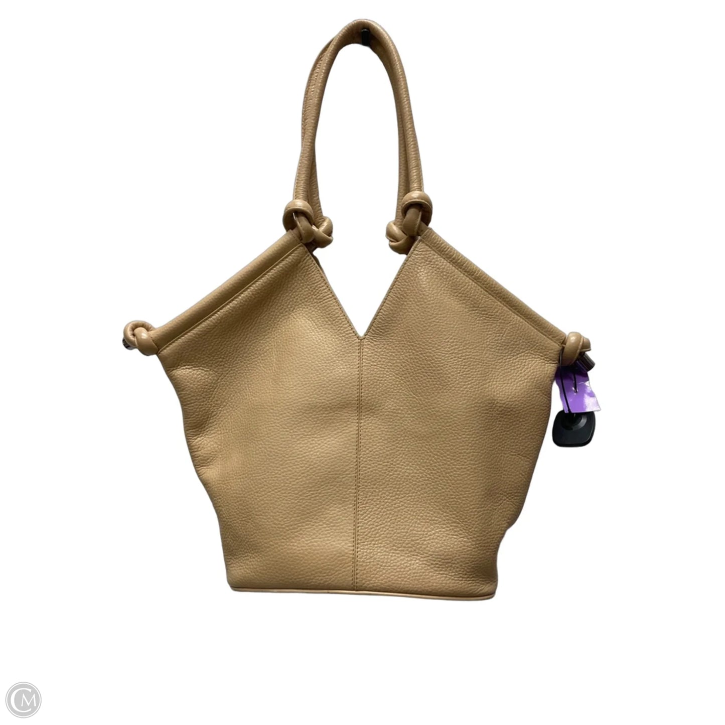 Handbag Leather By Vince Camuto, Size: Medium