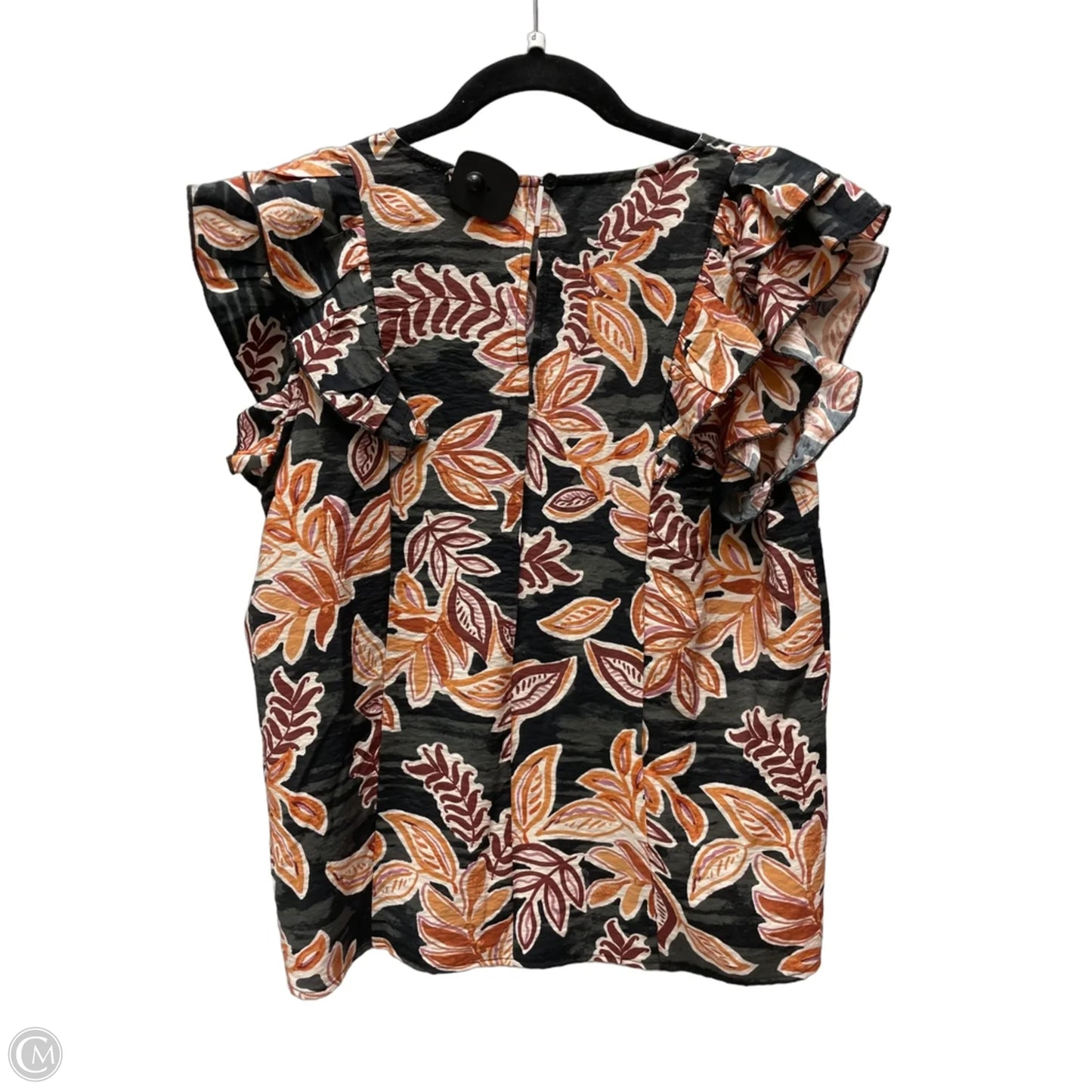 Top Sleeveless By Good Luck Gem In Floral Print, Size: L