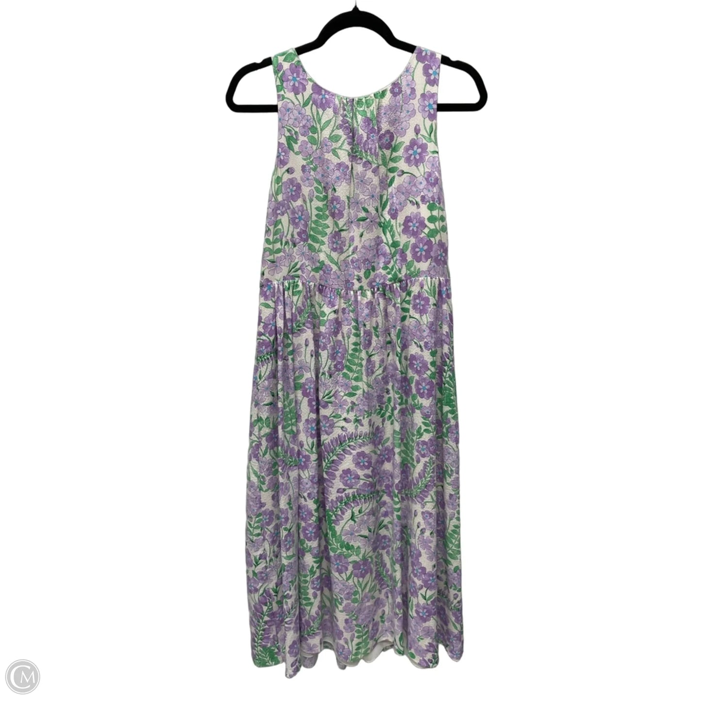 Dress Casual Midi By Talbots In Floral Print, Size: S