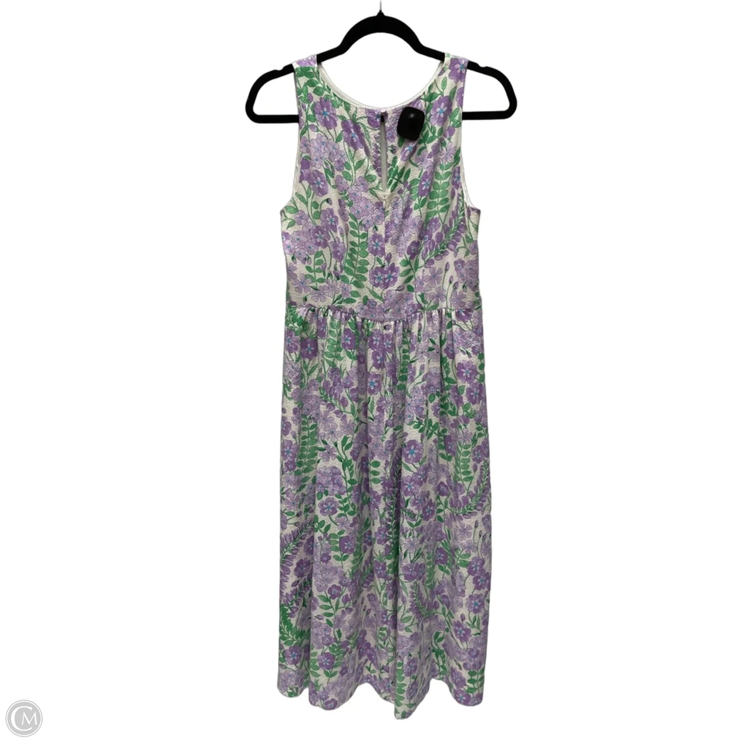 Dress Casual Midi By Talbots In Floral Print, Size: S