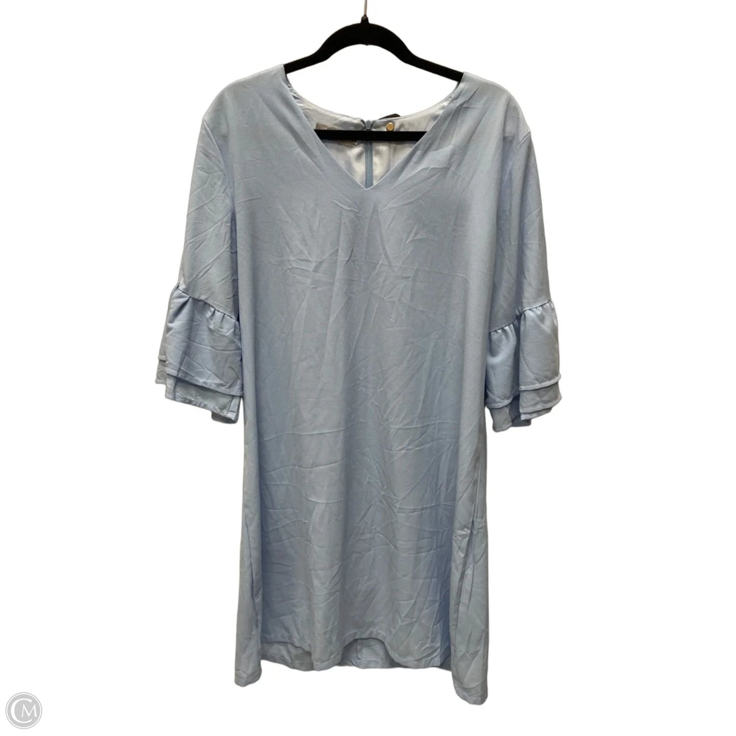Dress Work By Clothes Mentor In Blue, Size: Xl