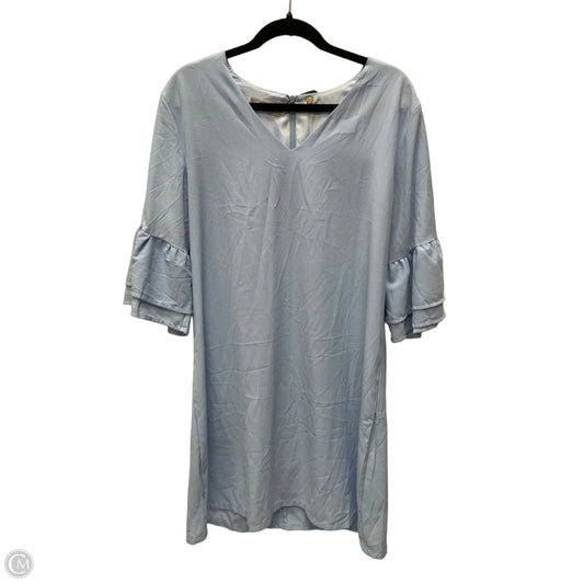 Dress Work By Clothes Mentor In Blue, Size: Xl