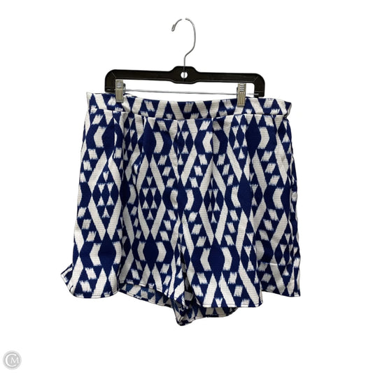 Shorts By Soprano In Blue & White, Size: 18