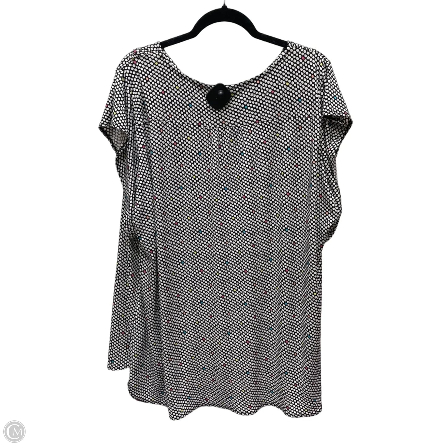 Top Sleeveless By Worthington In Polkadot Pattern, Size: 3x