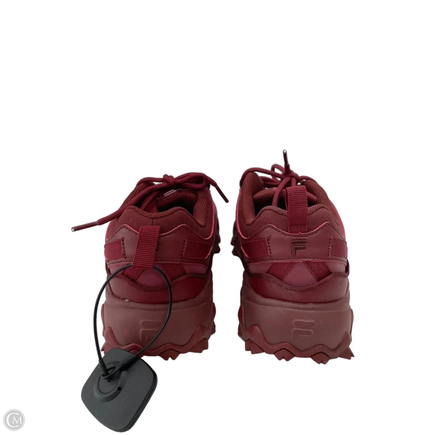 Shoes Sneakers By Fila In Red, Size: 9