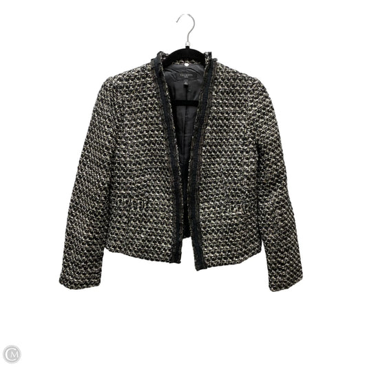Blazer By Talbots In Black & Gold, Size: 4p