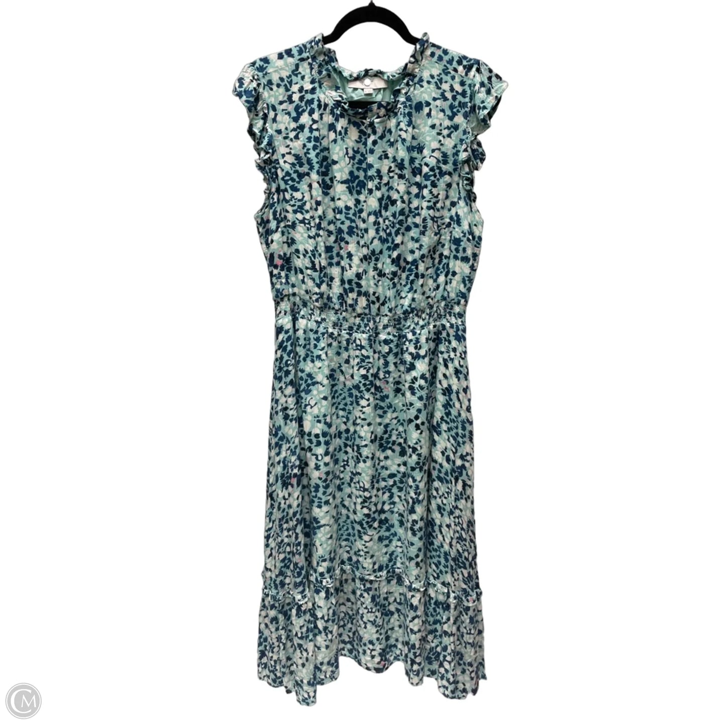 Dress Casual Maxi By Loft In Floral Print, Size: Xl