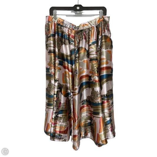 Skirt Maxi By Versona In Multi-colored, Size: 16
