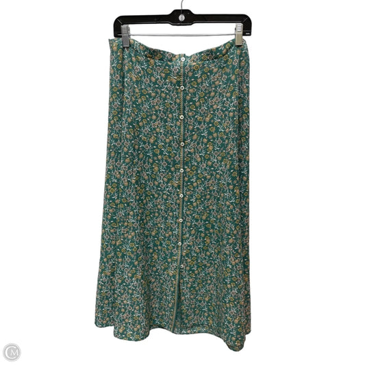 Skirt Midi By Max Studio In Floral Print, Size: 16