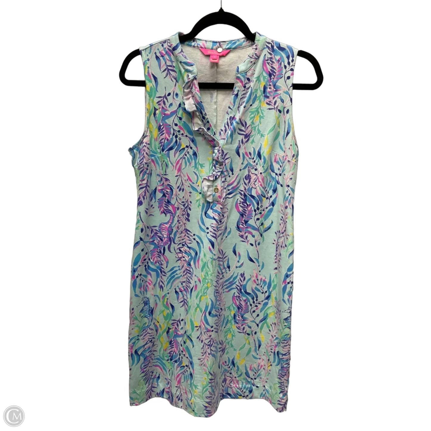Dress Designer By Lilly Pulitzer In Floral Print, Size: S