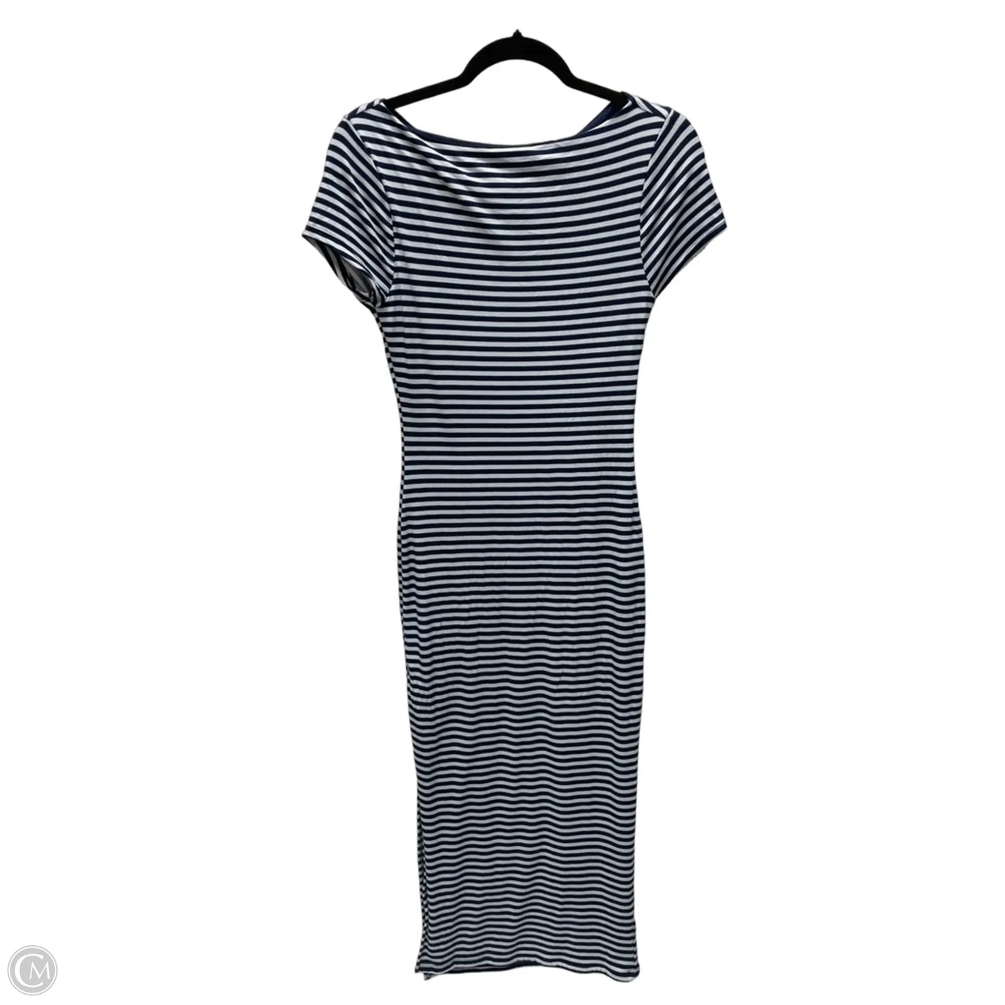 Dress Casual Maxi By Clothes Mentor In Striped Pattern, Size: M