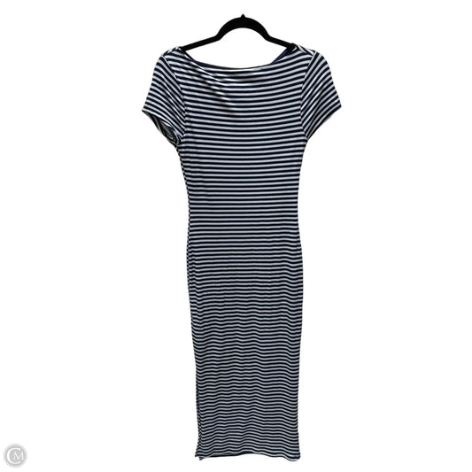 Dress Casual Maxi By Clothes Mentor In Striped Pattern, Size: M