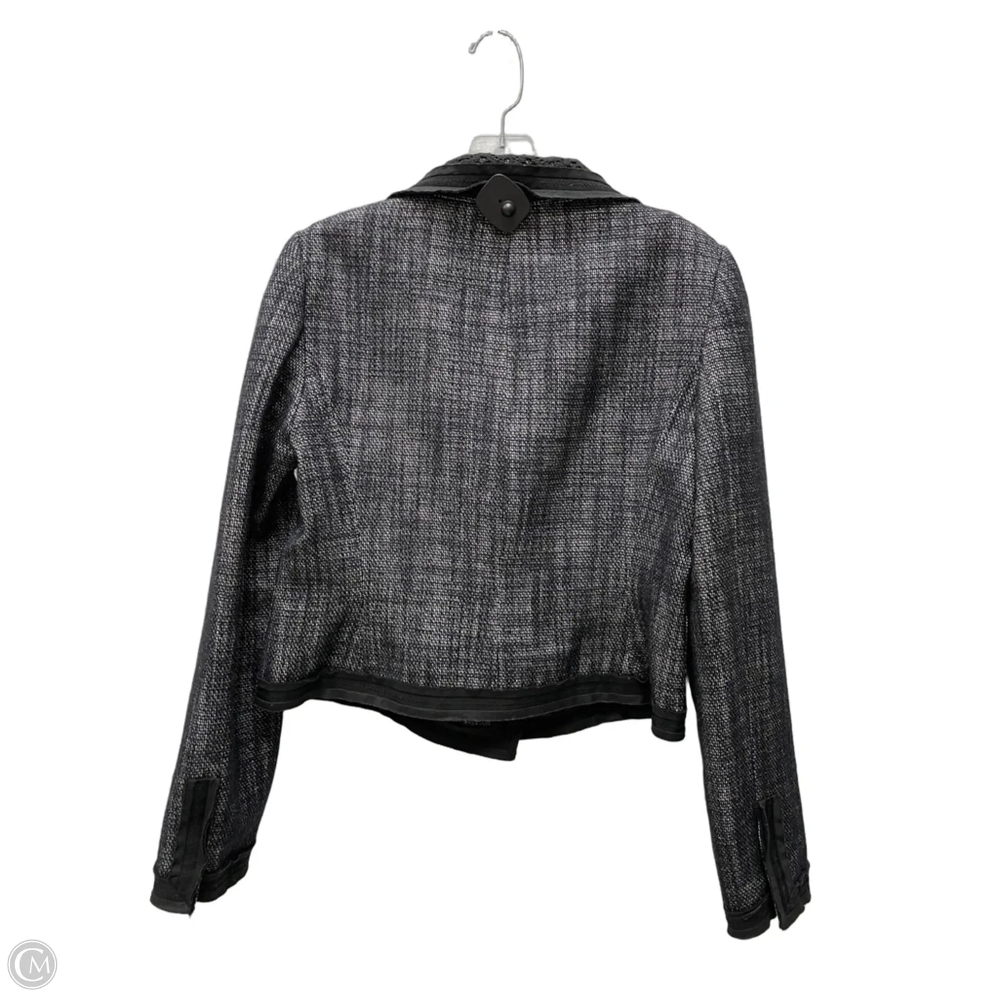 Skirt Set 2pc By Bcbgmaxazria In Black & Grey, Size: M