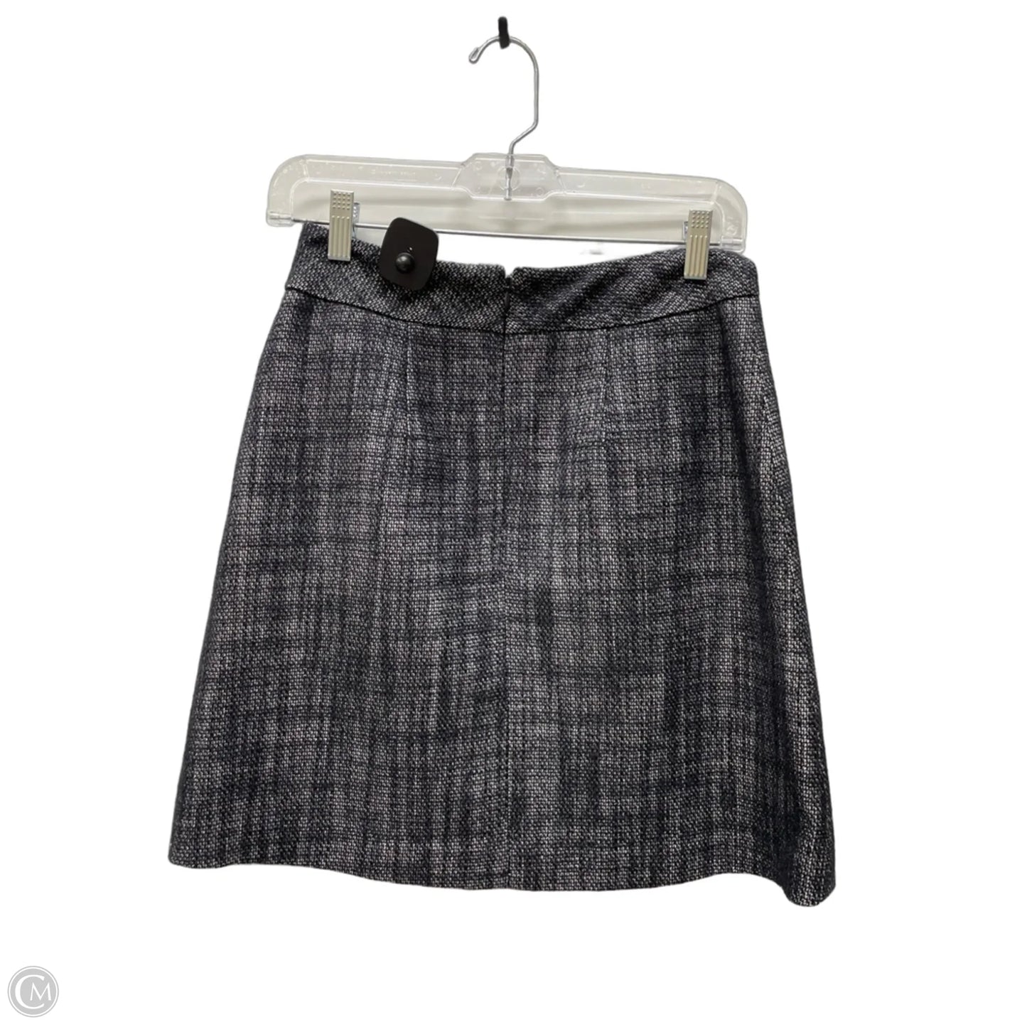 Skirt Set 2pc By Bcbgmaxazria In Black & Grey, Size: M