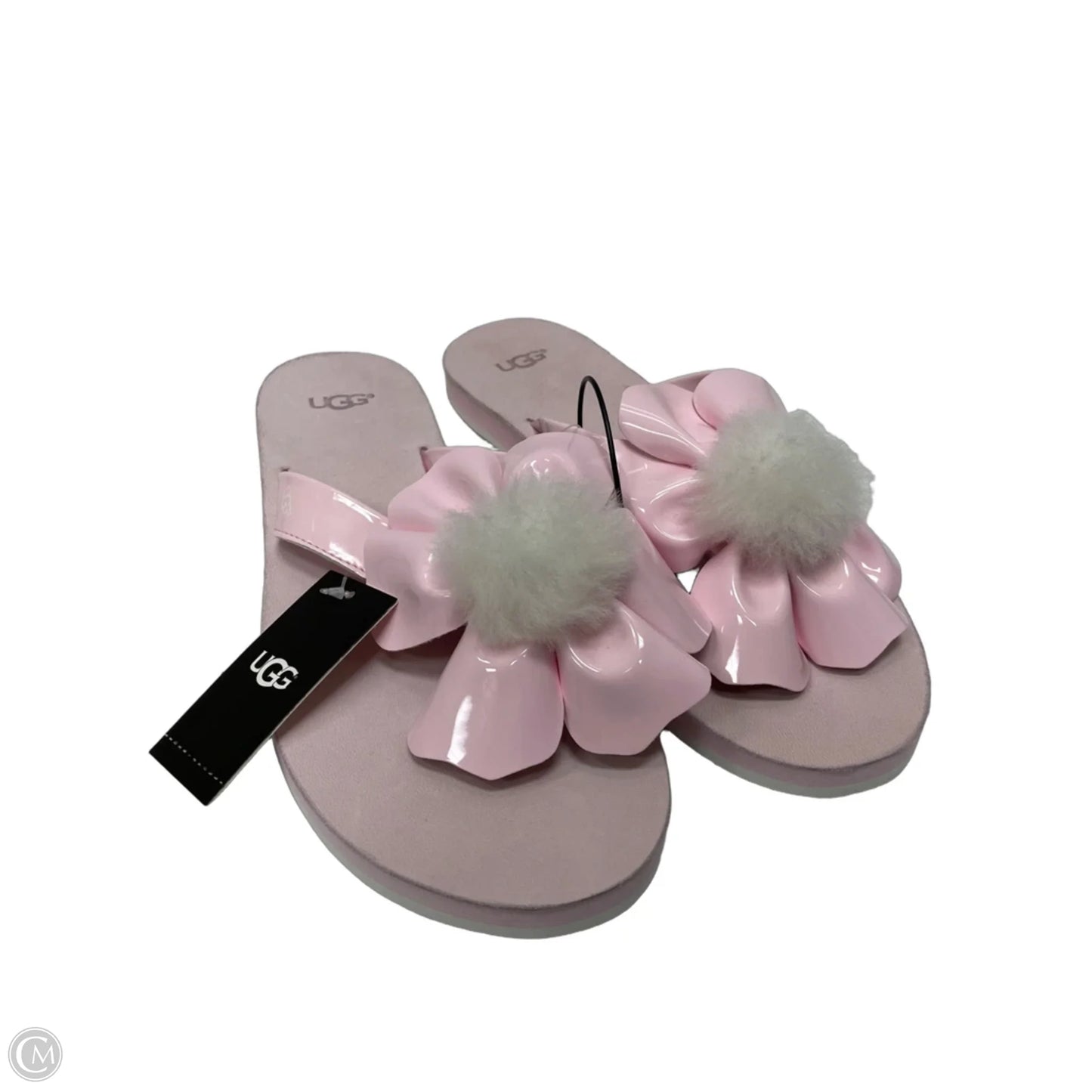 Sandals Designer By Ugg In Pink, Size: 10