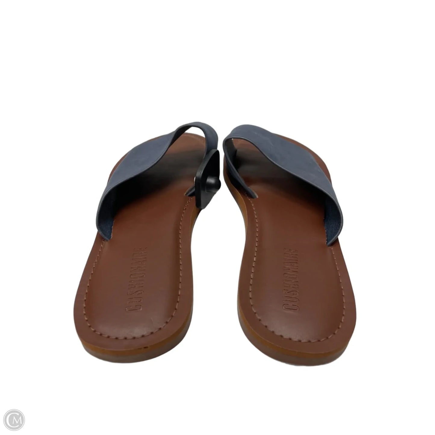 Sandals Flats By Cushionaire In Navy, Size: 7.5