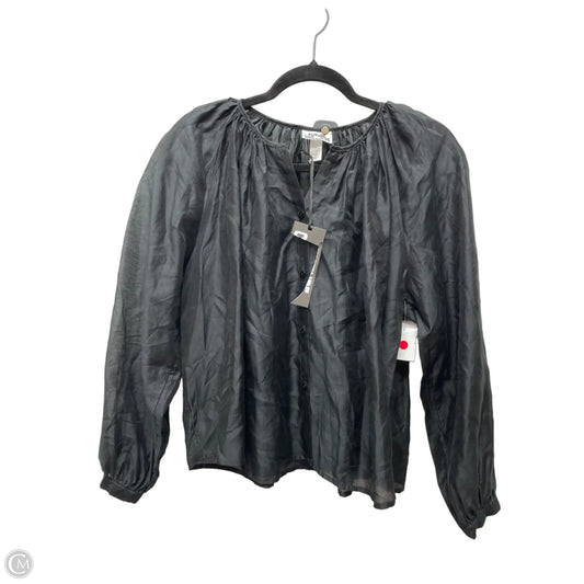 Top Long Sleeve By Future Collective In Black, Size: Xs