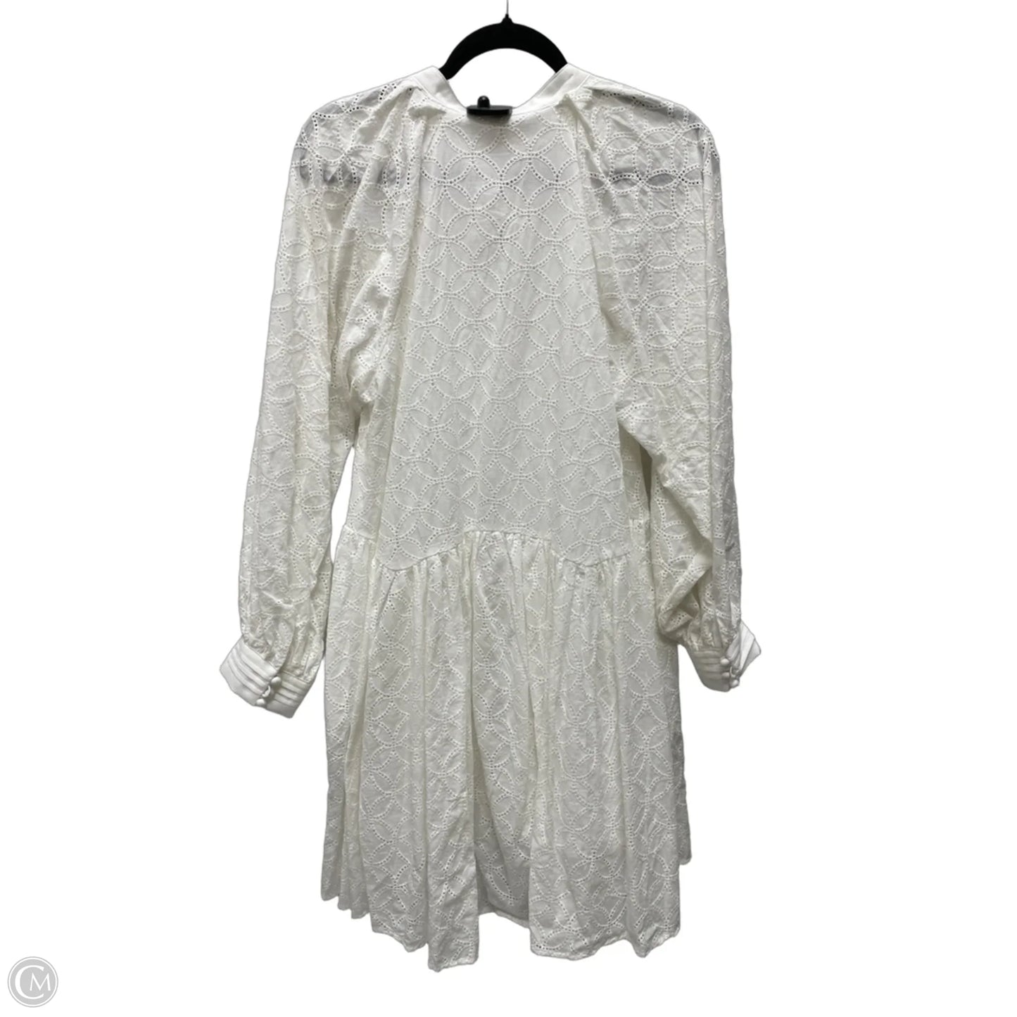 Dress Casual Short By Clothes Mentor In Cream, Size: L