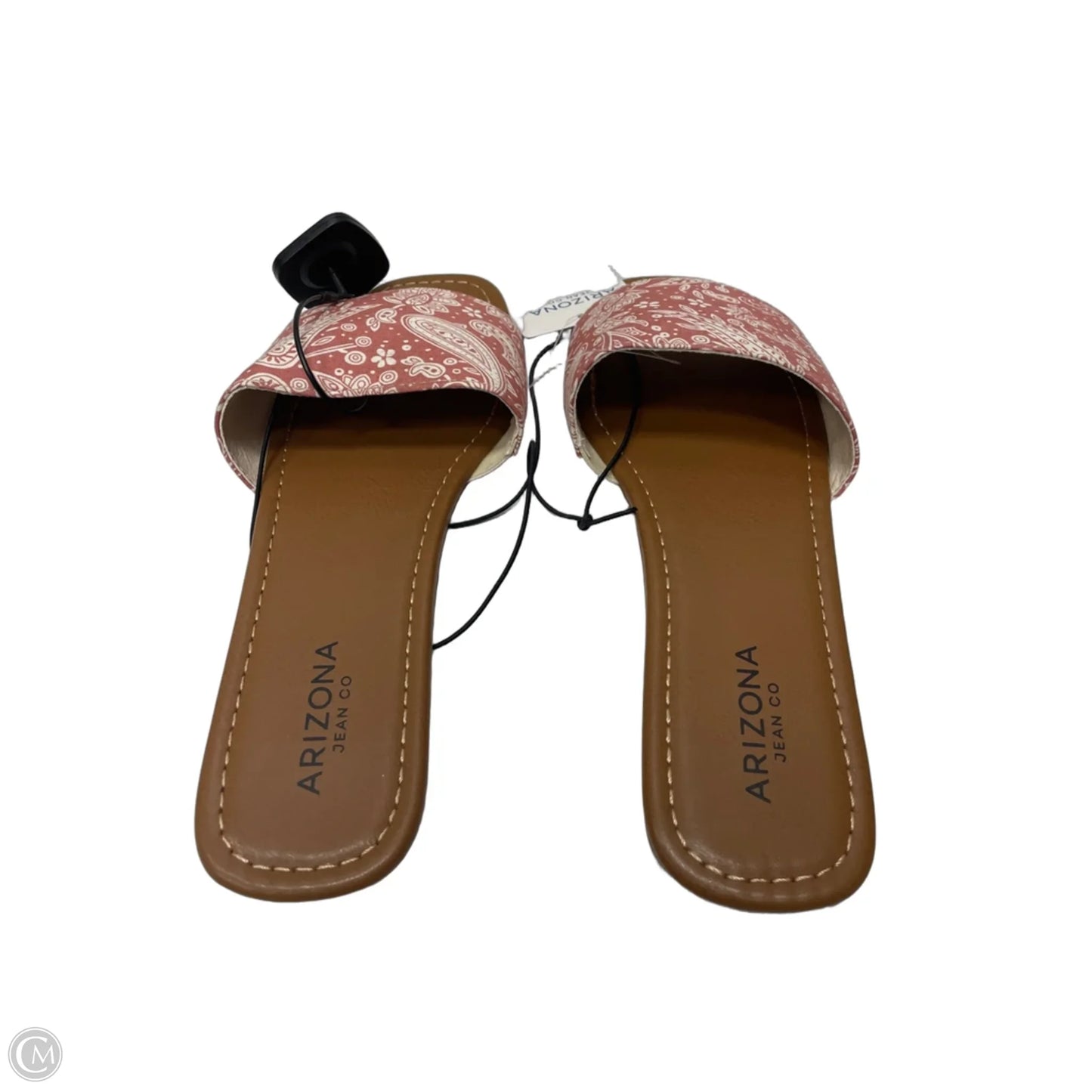Sandals Flats By Arizona In Paisley Print, Size: 7.5